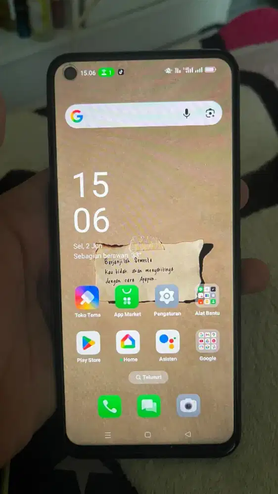 DIJUAL HP OPPO A76 RAM 6GB INTERNAL 128GB