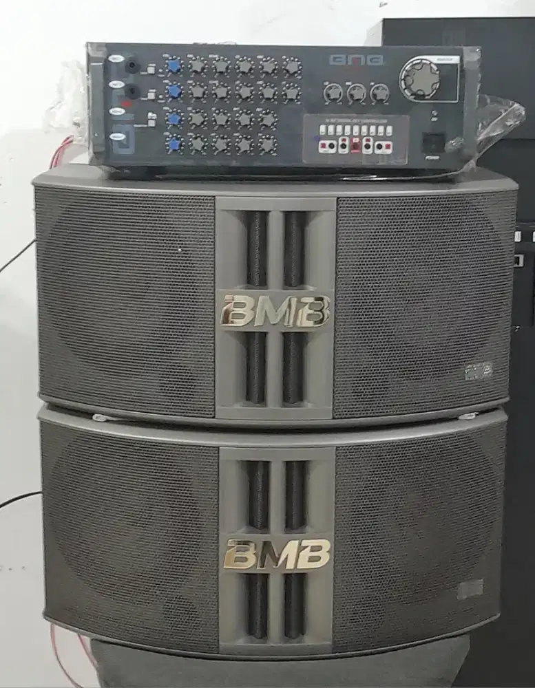 Karaoke BMB speaker CSR 800SE Ori amplifier BMB DA2000SE  key kontrol
