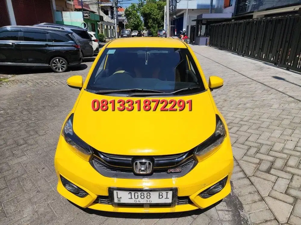 HONDA NEW BRIO 1.2 RS MATIC 2020 KUNING FACELIFT