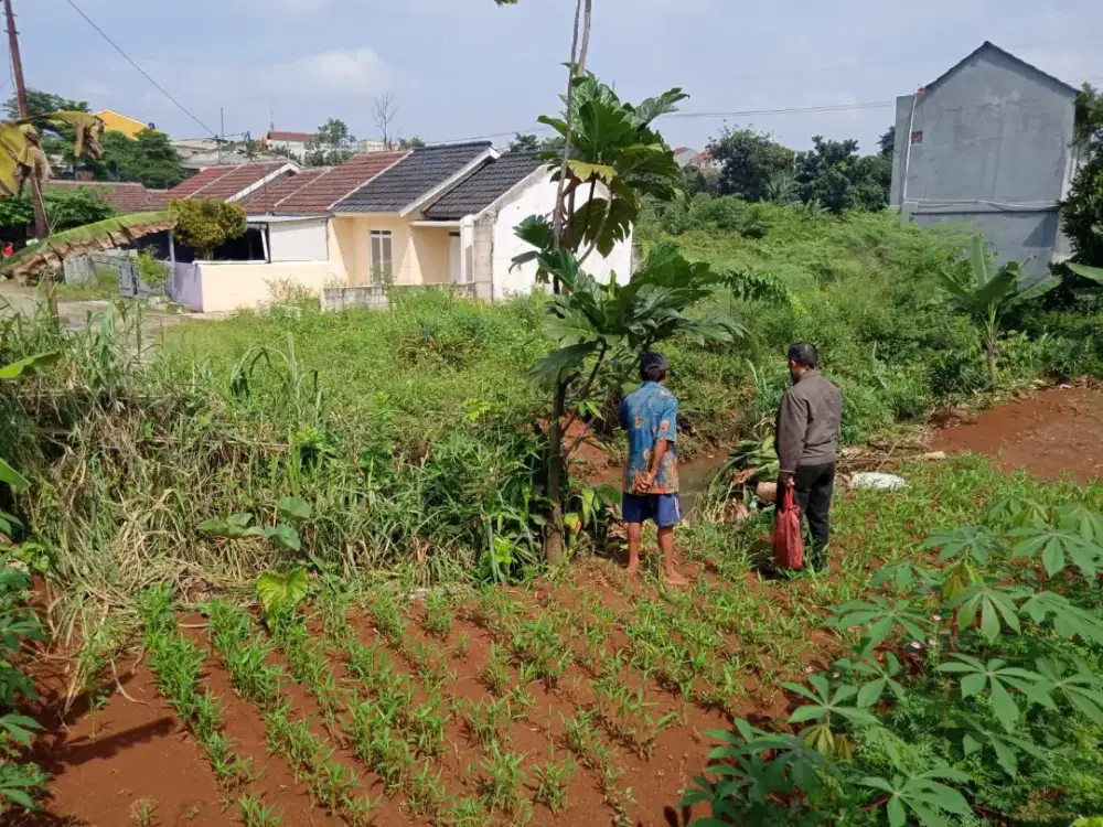 Tanah SHM 1000m2 Dekat Stasiun Cilebut Cocok Kavling & Investasi