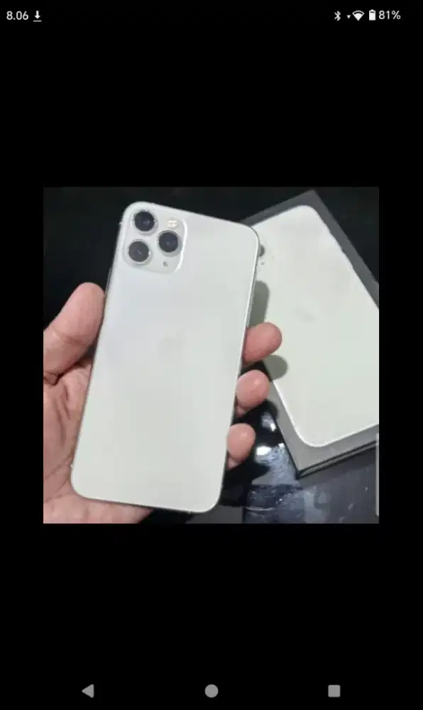 Di jual hp iPhone 11 pro HP jika berminat langsung hubungi nomor wa di