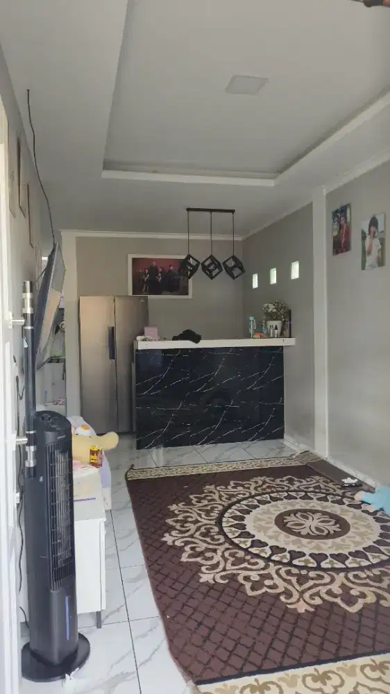 Rumah asri dalam komplek udara sejuk