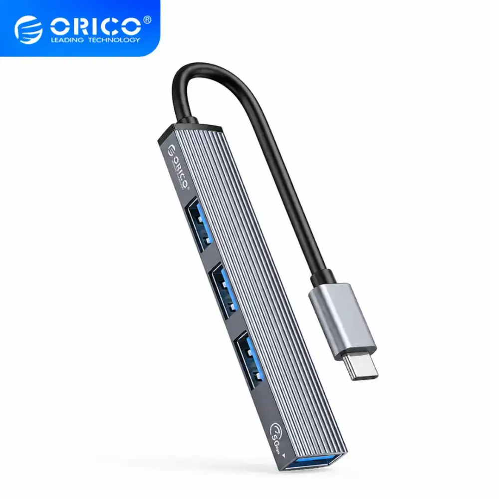 ORICO AH-13 USB HUB 4 Port Type-C USB 3.0 5Gbps USB 2.0 Adapter OTG