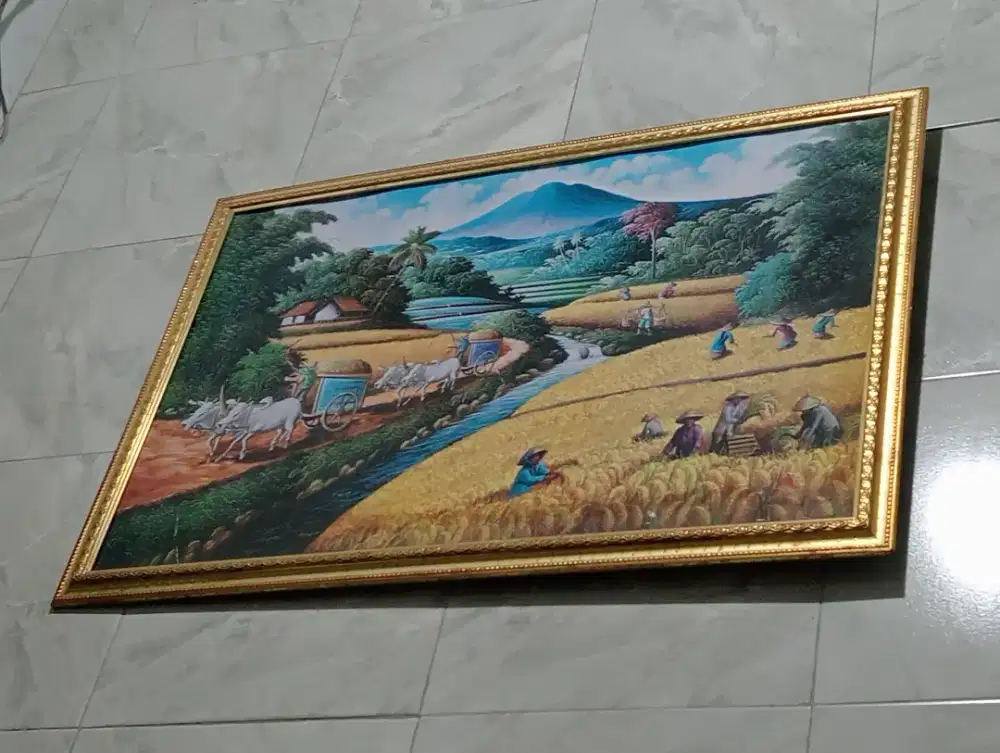 Lukisan ruang tamu
