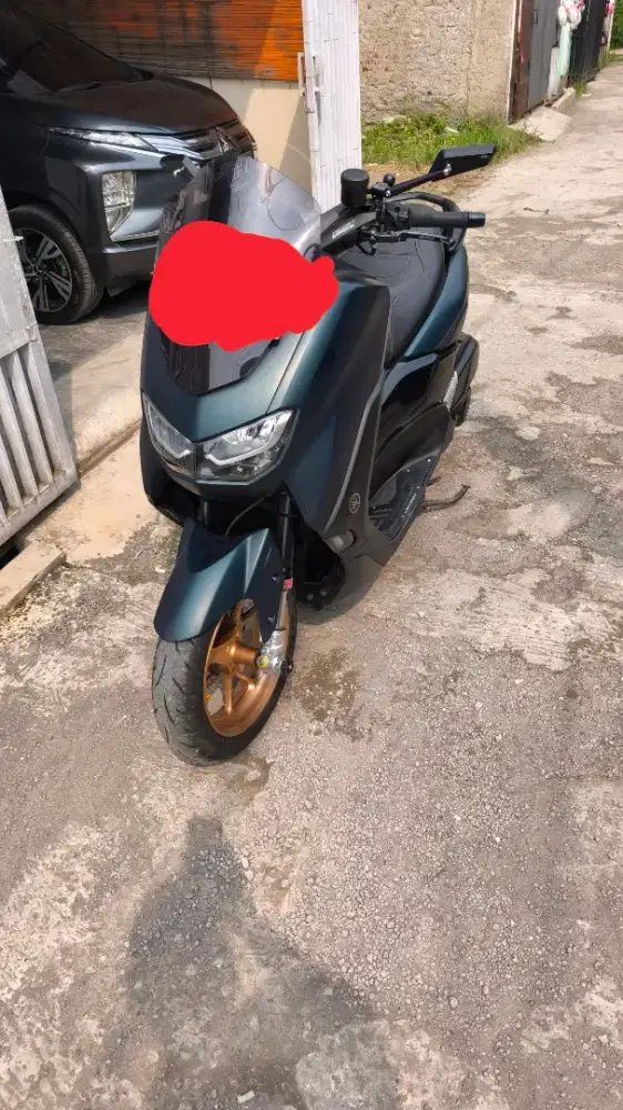 nmax 2023 abs hijau km low kondisi full spec ori ada
