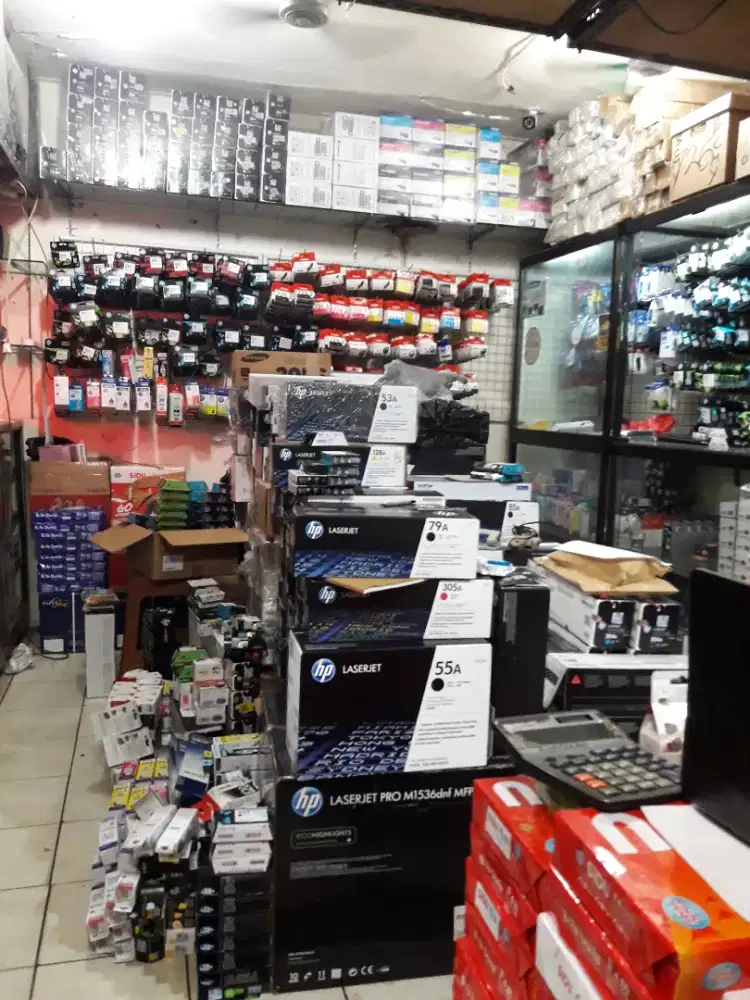 Jual beli tinta cartridge printer baru dan bekas dengan harga pantas