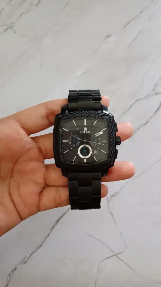 Jam tangan fossil pria hitam