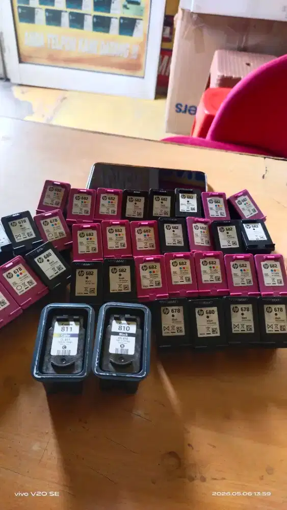 Jual beli tinta cartridge printer baru dan bekas dengan harga pantas