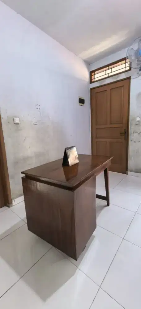 Meja belajar kayu jati