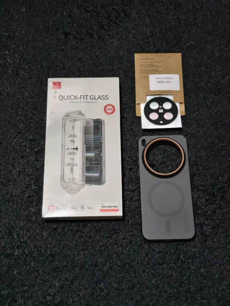 Case, Tempered Glass, Antigores Kamera Vivo X300 Pro