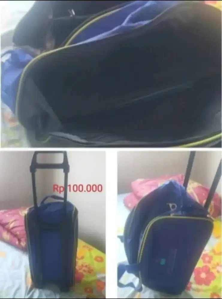 Koper Warna Biru Tua Kuning
