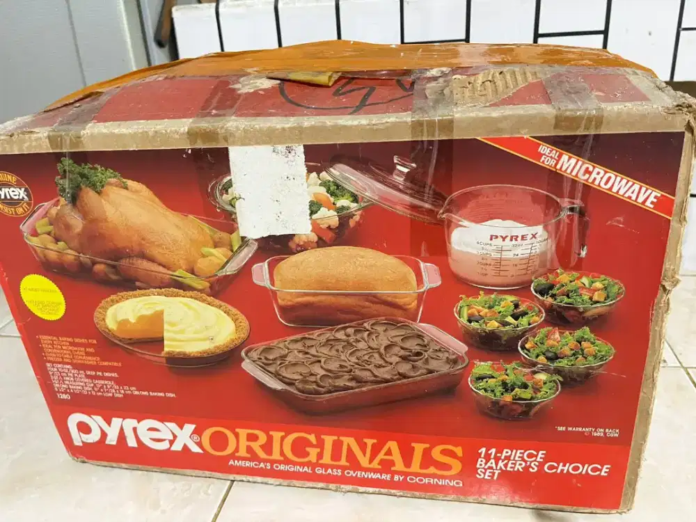 Set Pyrex original, mulus