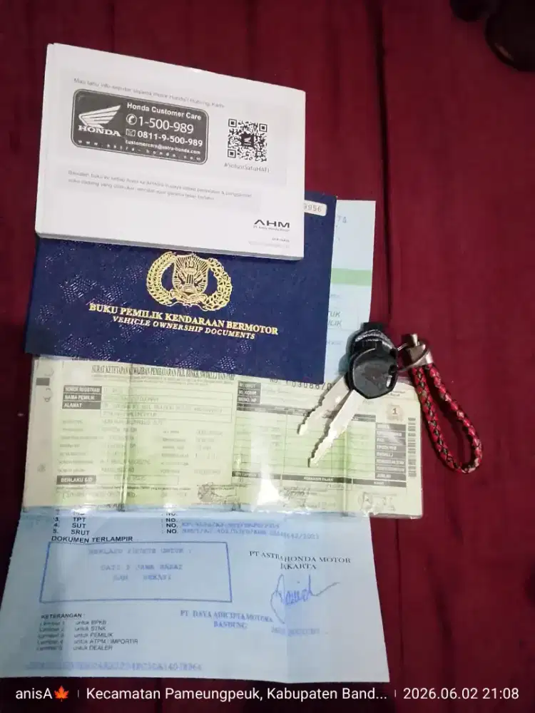 Beat CBS 2023 pemakaian pribadi
