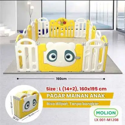 PAGAR PLAYMATE ANAK BESAR UKURAN L