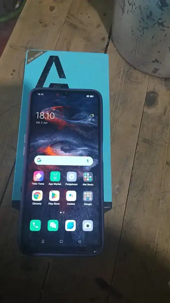Jual hp Oppo a78 5G ram 8+4/256