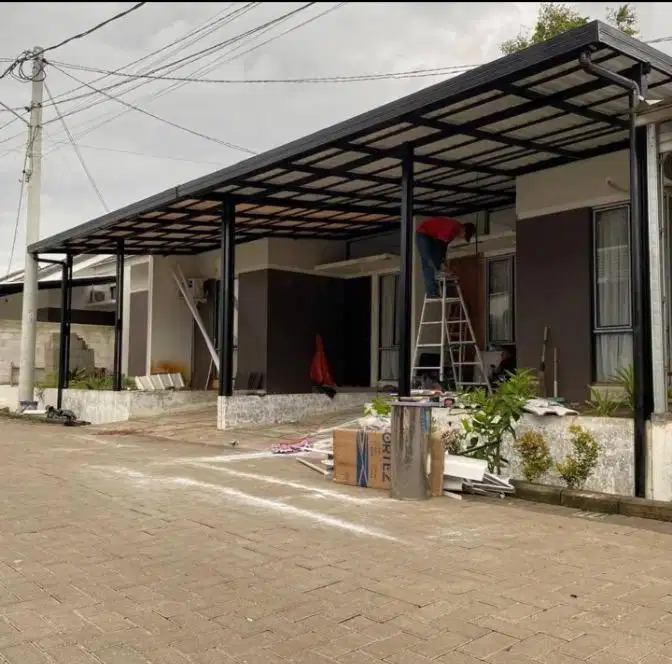 Pasang kanopi teras dan carport
