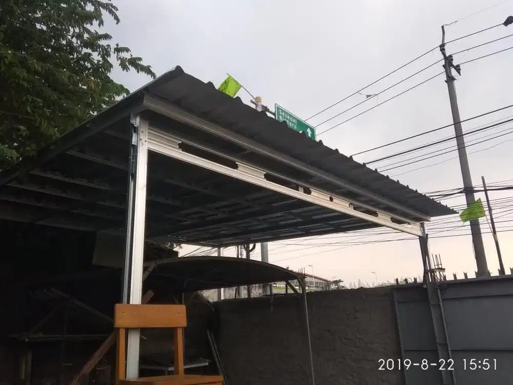Instalasi jasa pasang kanopi