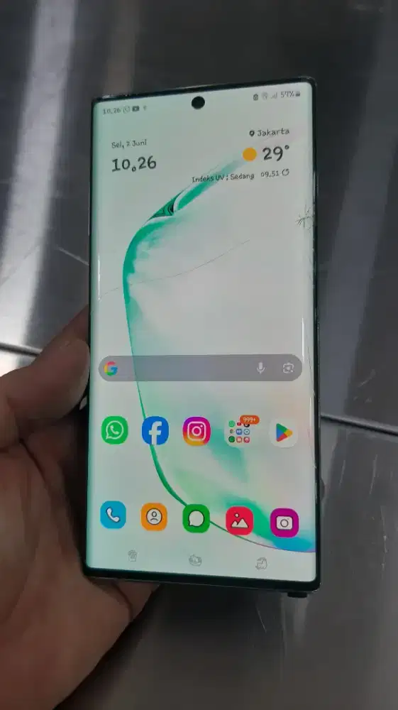 SAMSUNG NOTE 10+ 5G INTER 12/256 ALL OPERATOR