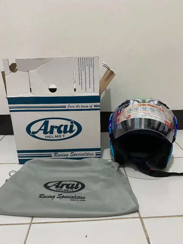 Helm VZ RAM NAKANO GREEN 1:1 copy ARAI