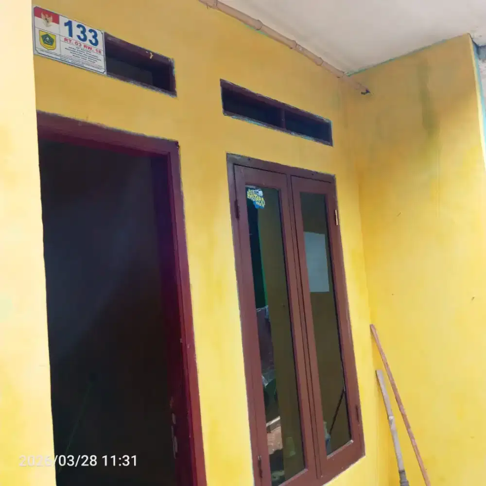 Rumah dikontrakkan bulanan