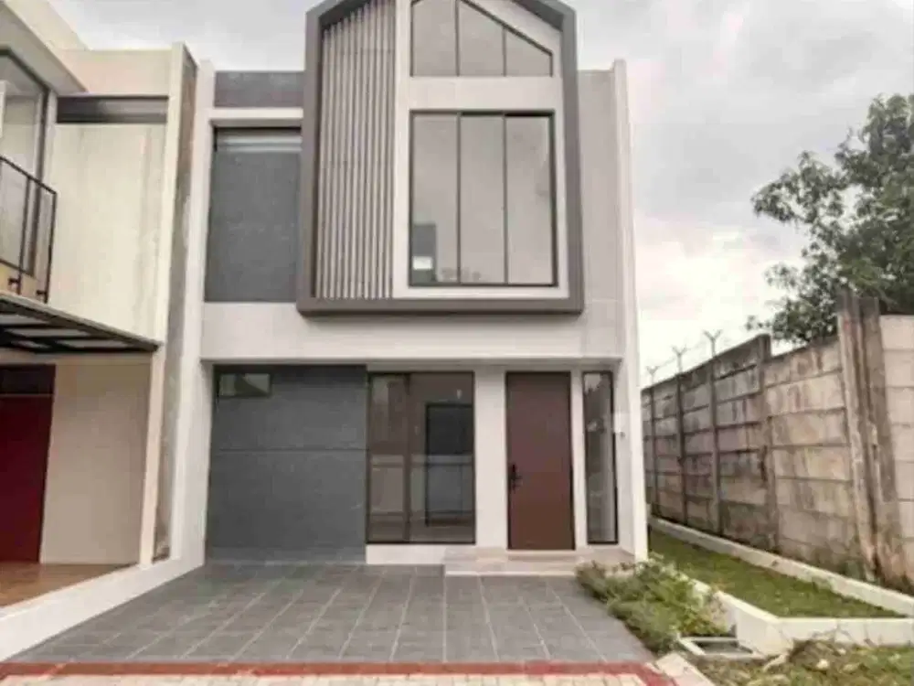 Rumah murah tanah luas di Cluster Nordic Kebayoran Harmony Bintaro Jaya