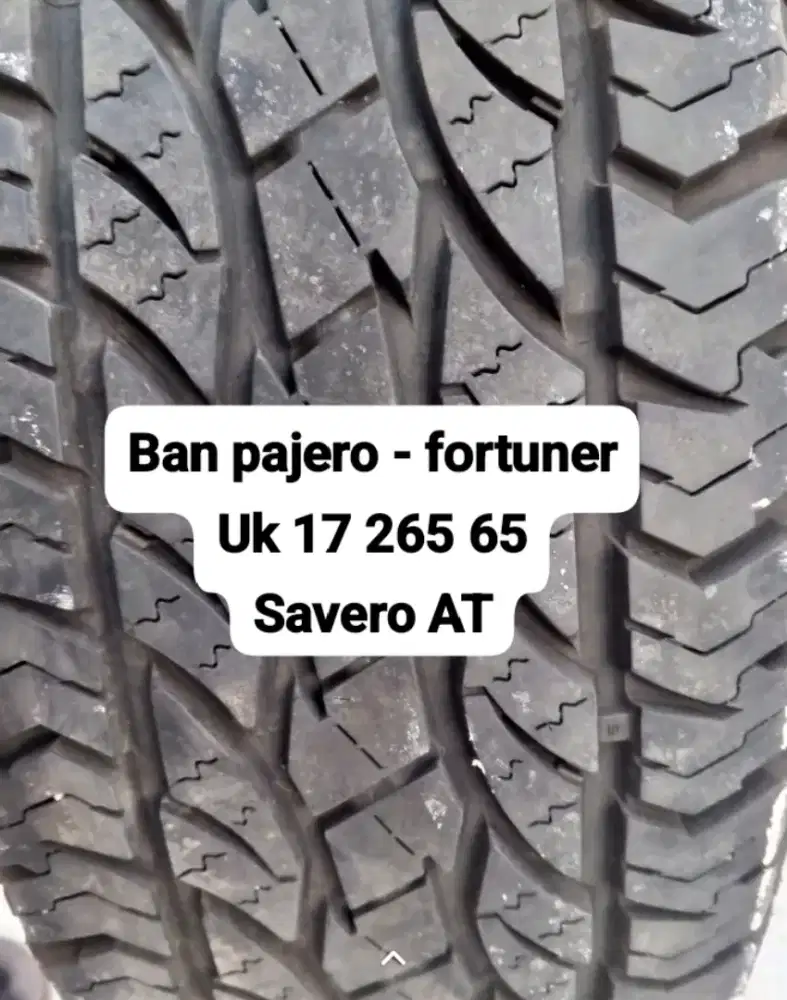 Ban pajero - fortuner 17 265 65