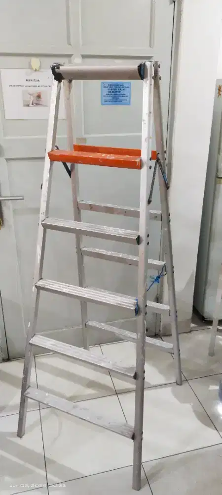 Fortuna Tangga Lipat Aluminium 160cm - 6 Steps