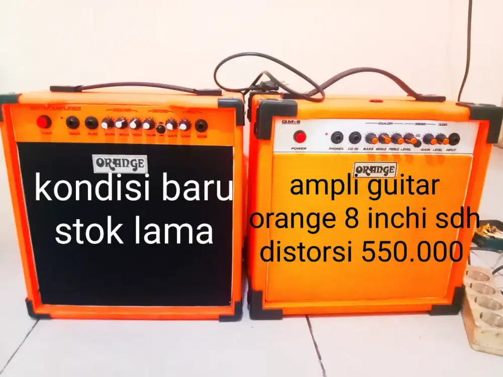 Ampli guitar listrik orange 8 inchi