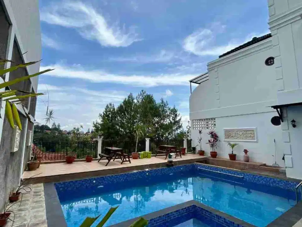 JUAL HOTEL DAGO PAKAR PLUS KOLAM RENANG HARGA 13M NEGO SHM