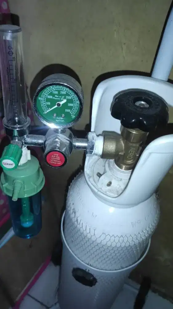 Tabung Oksigen Pureair O2 1m³ Lengkap