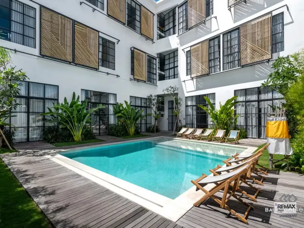 Modern Loft Style Apartment With Leasehold Until 2050 In Canggu Area