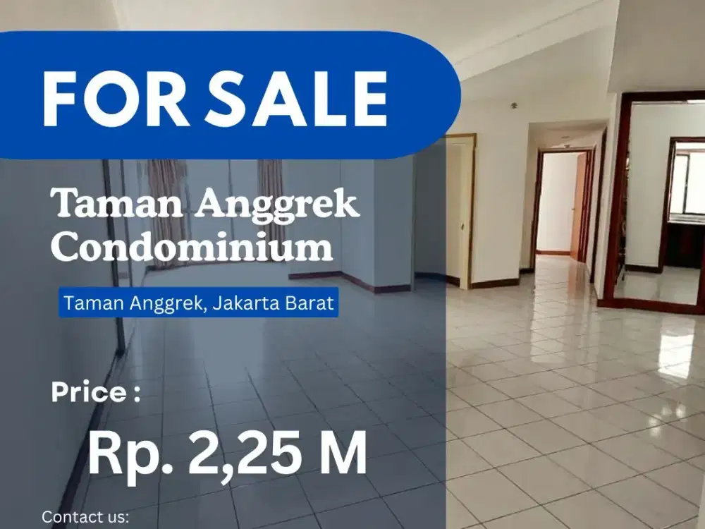 Harga Terbaik Taman Anggrek Condo 3+1BR Spesial Price