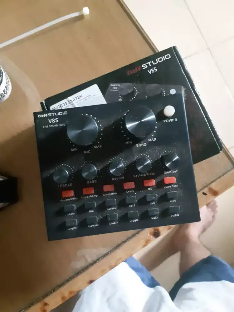 Soundcard V8S bluetooth
