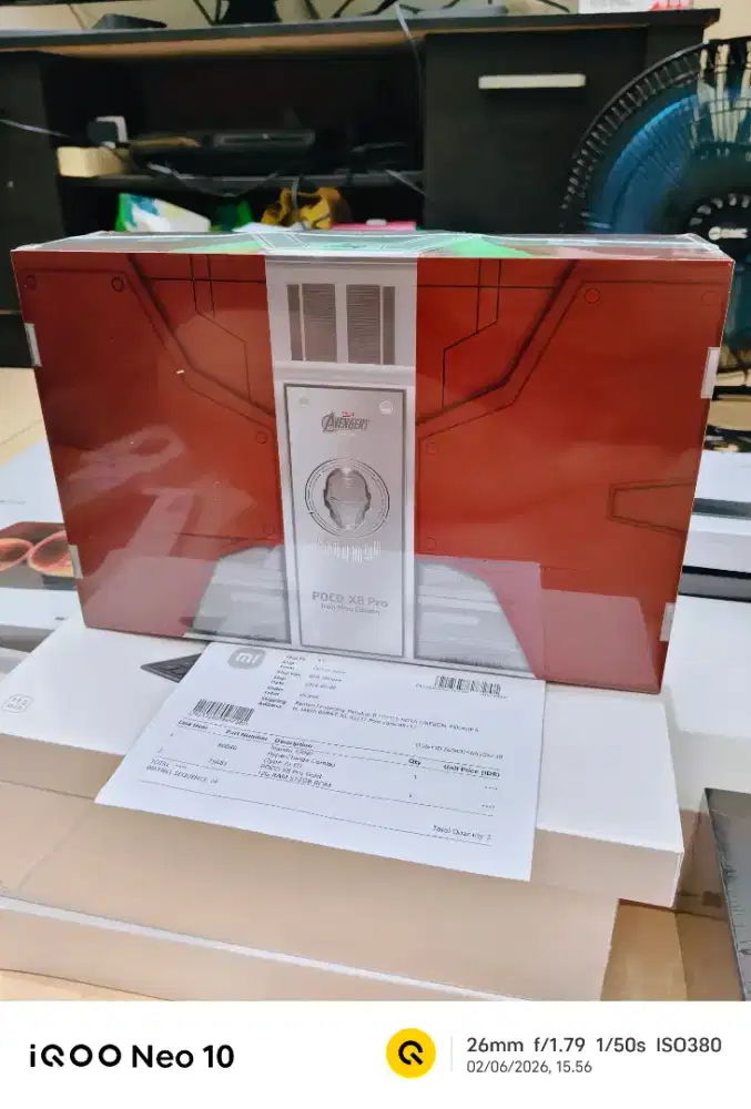 NEW 100% | Poco X8 Pro 512GB Iron Man Editions | Garansi Resmi 15 BLN