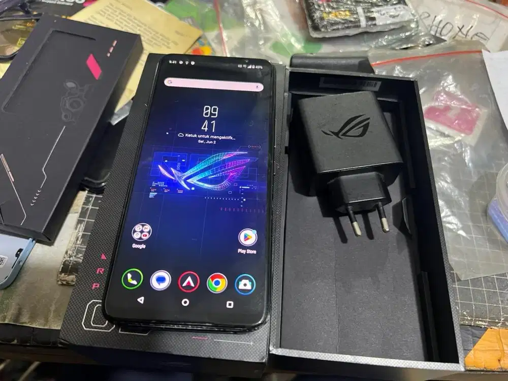 asus rog phone 6 8/256gb fullset original