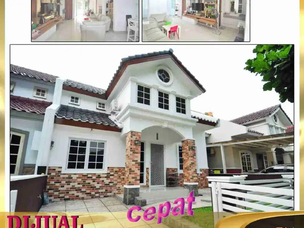 DIJUAL RUMAH  MURAH  1,5 LANTAI LUAS 160 M² DI CITRA RAYA CIKUPA TANGERANG