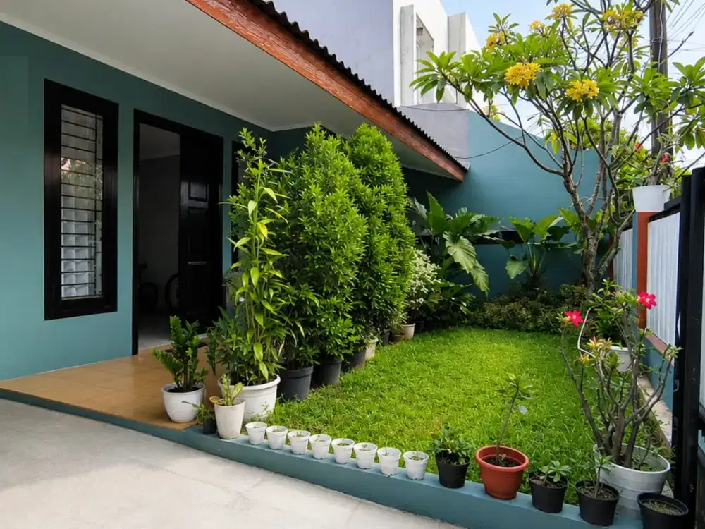rumah cantik 1 lantai siap huni dekat stasiun pondok Ranjii di Bintaro sekror 3A