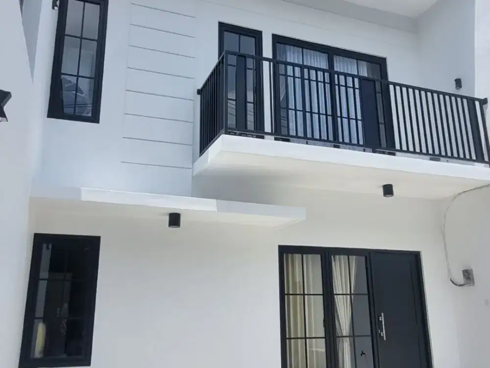 Dijual murah rumah american style di lontar surabaya barat dekat pakuwon city mall