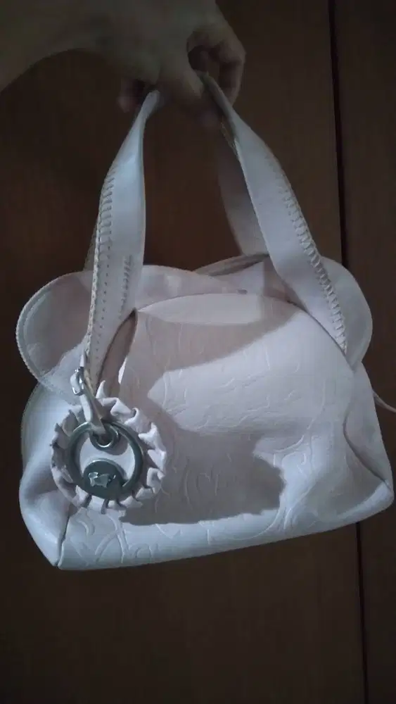Tas Tangan Braun Buffel Original Soft Pink Leather - Preloved Terawat