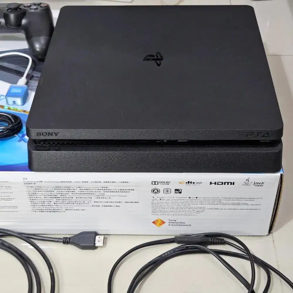 PS4 Slim 500GB H E N CUH-2106A Mulus