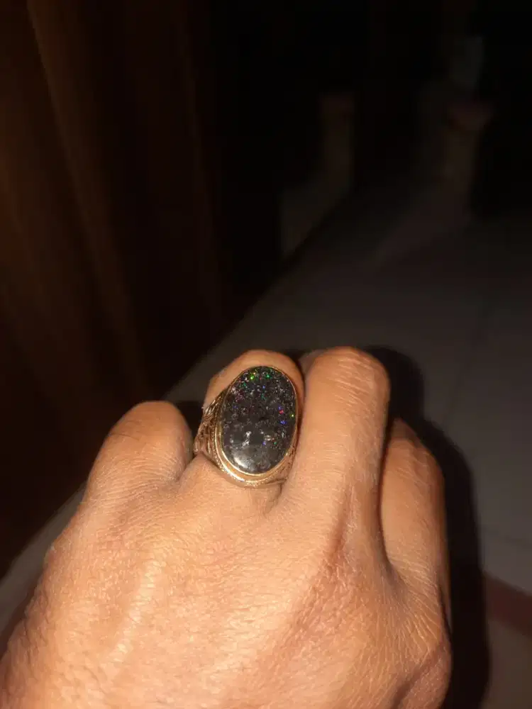 Batu black opal full jarong