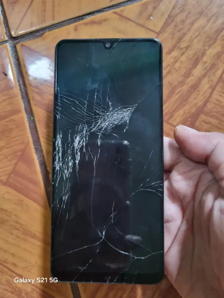 Lcd + Frame Ori Copotan Samsung A31 Minus Retak