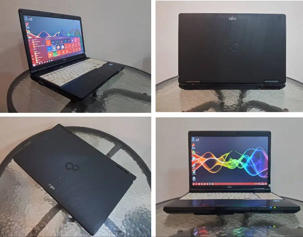 Laptop FUJUITSU i3 4GB Win Ori 15.6in Bagus Utk ADMIN Garansi Toko