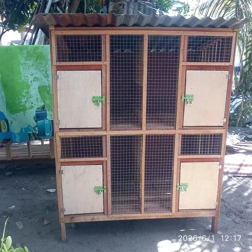 Kandang 4 pintu