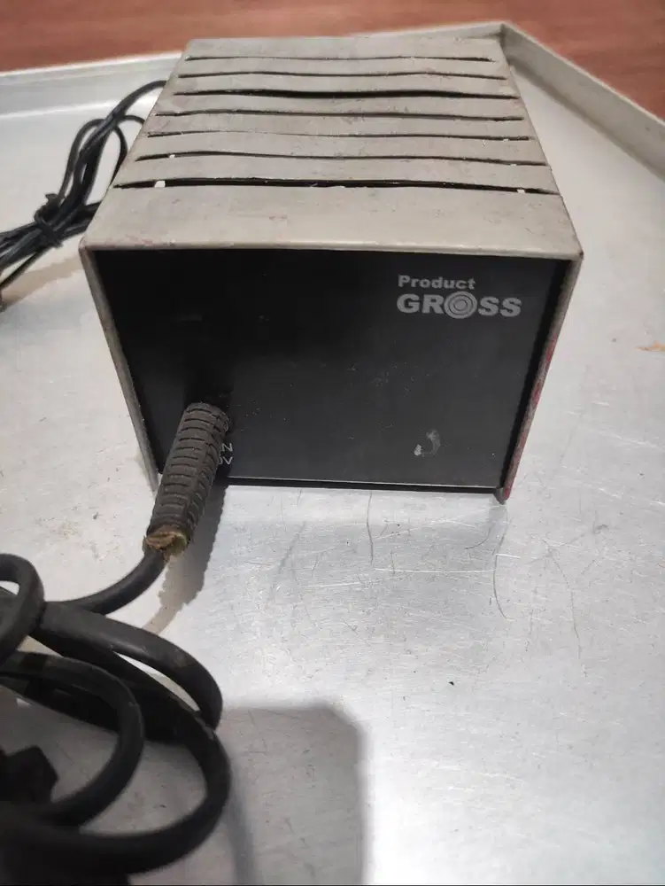 Gross Adaptor AC Out 15v CT Preloved bekas