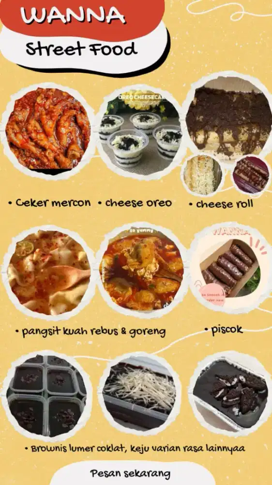 JUAL MAKANAN KEKINIAN (TERIMA ORDERAN MATANG & FROZEEN)