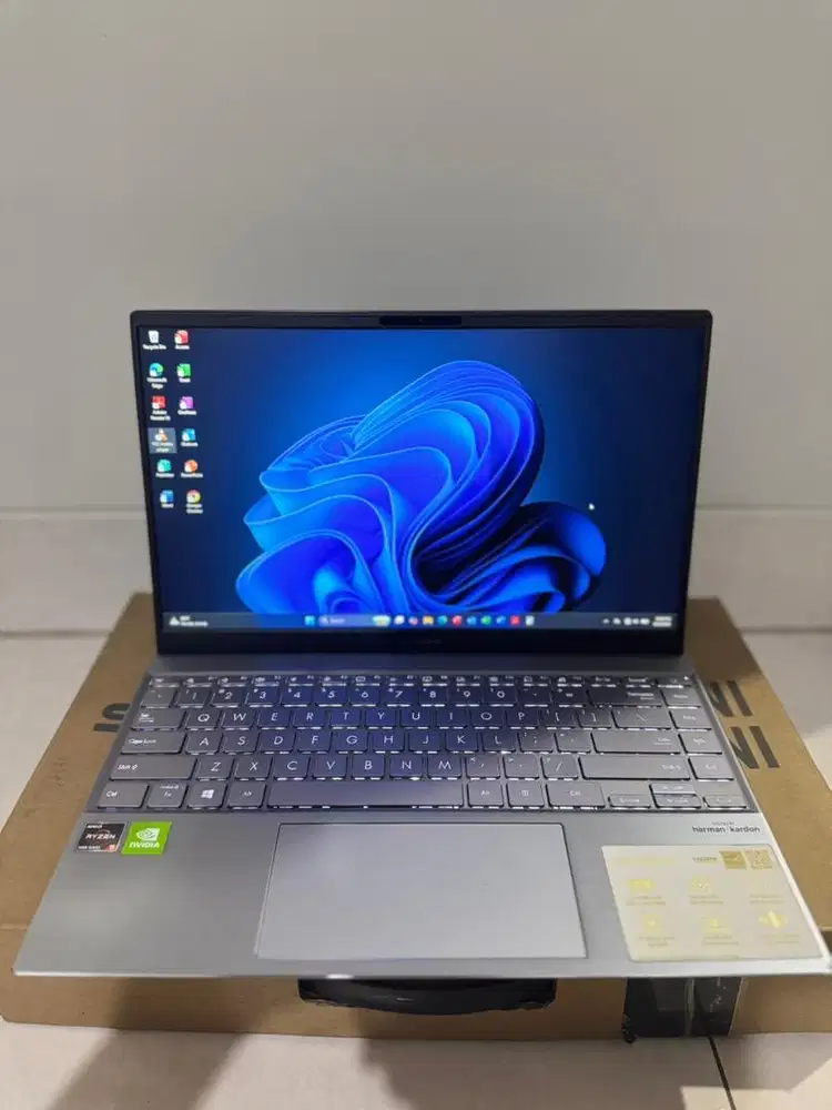 ASUS ZENBOOK ULTRA SLIM RYZEN 5 5500U + NVIDIA MX450 (FULLSET)