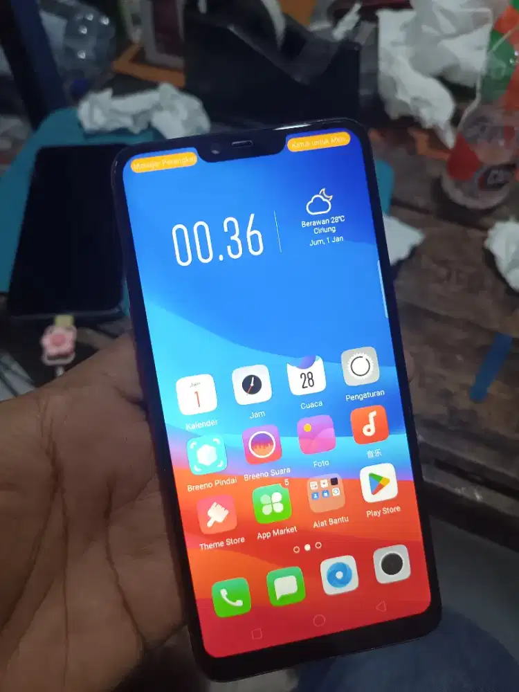 Oppo a3s refurbis asli ram 4/64gb hp aja batangan
