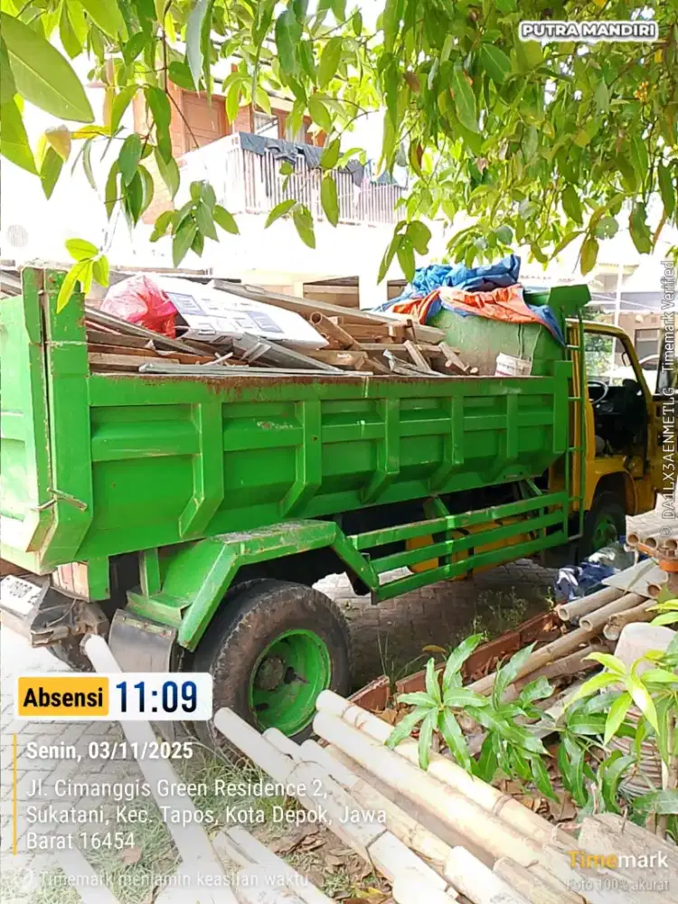 Terima Buang puing tanah bngunan dll