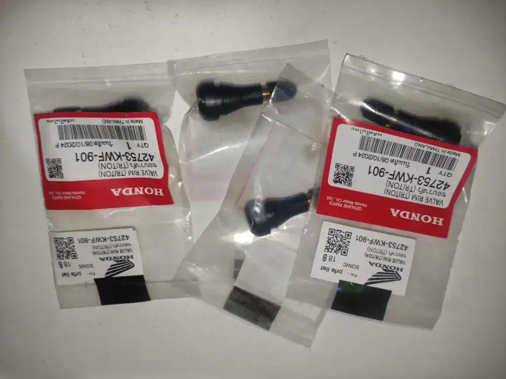 Pentil Ban Tubeless valve Rim Triton original thailand 4 pcs